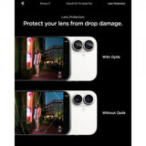 Spigen iPhone 17 Kameraskydd GLAS.tR EZ Fit Optik Pro 2-pack Silver