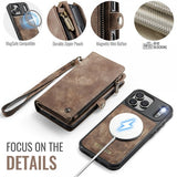 CaseMe iPhone 17 Pro Fodral 008 Series Löstagbart Skal Brun