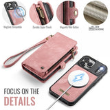CaseMe iPhone 17 Pro Fodral 008 Series Löstagbart Skal Rosa