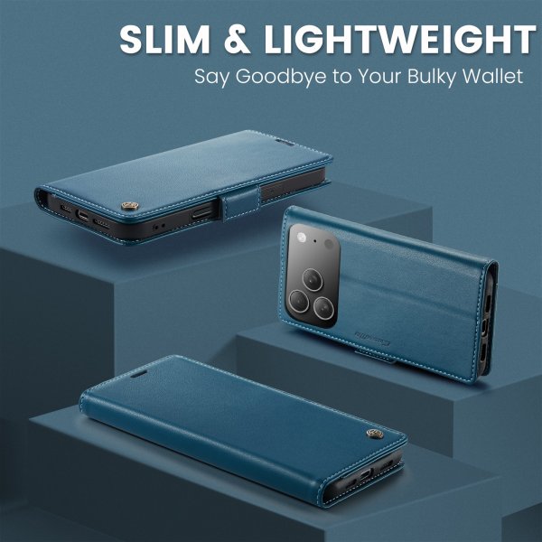CaseMe iPhone 17 Pro Fodral 023 Series Blå