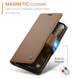 CaseMe iPhone 17 Pro Fodral 023 Series Brun