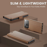 CaseMe iPhone 17 Pro Fodral 023 Series Brun