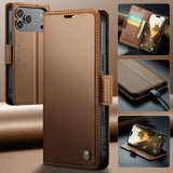 CaseMe iPhone 17 Pro Fodral 023 Series Brun