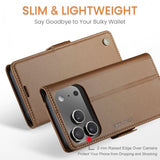CaseMe iPhone 17 Pro Fodral 023 Series Brun
