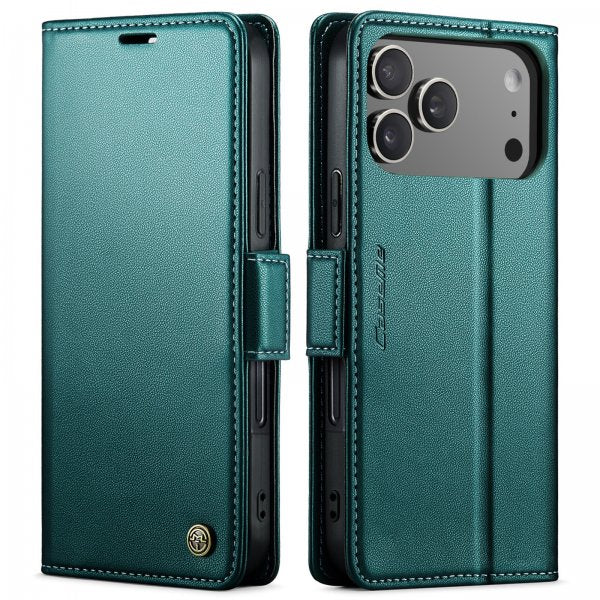 CaseMe iPhone 17 Pro Fodral 023 Series Grön