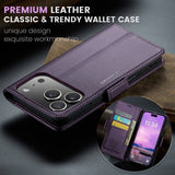 CaseMe iPhone 17 Pro Fodral 023 Series Lila