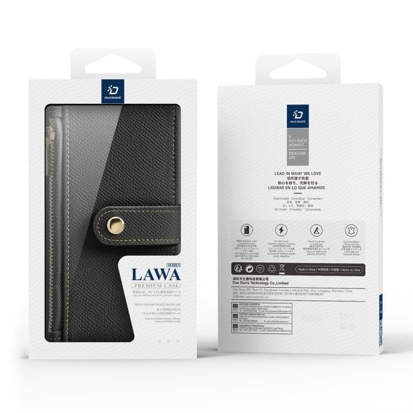 Dux Ducis iPhone 17 Pro Fodral 2-i-1 Lawa Series MagSafe Svart