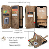 CaseMe iPhone 17 Pro Fodral C30 Series Brun