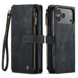 CaseMe iPhone 17 Pro Fodral C30 Series Svart