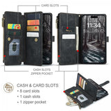 CaseMe iPhone 17 Pro Fodral C30 Series Svart