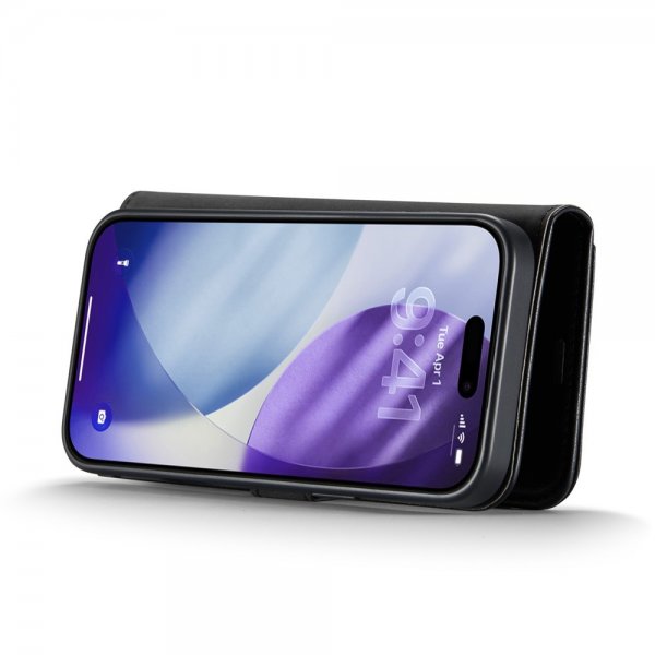 Dg.Ming iPhone 17 Pro Fodral med Löstagbart Skal Svart