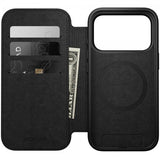 Nomad iPhone 17 Pro Fodral Modern Leather Folio Brun