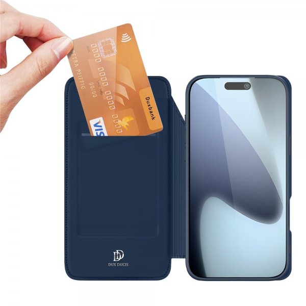 Dux Ducis iPhone 17 Pro Fodral Skin Pro Series Blå