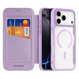 Dux Ducis iPhone 17 Pro Fodral Skin X Pro Series MagSafe Lila