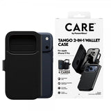 CARE by PanzerGlass iPhone 17 Pro Fodral Tango Two-in-One Wallet MagSafe Svart