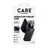 CARE by PanzerGlass iPhone 17 Pro Fodral Tango Two-in-One Wallet MagSafe Svart