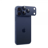 Spigen iPhone 17 Pro Kameraskydd Glas.tR EZ Fit Optik Pro XL Blå