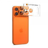 Spigen iPhone 17 Pro Kameraskydd Glas.tR EZ Fit Optik Pro XL Orange