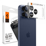 Spigen iPhone 17 Pro Kameraskydd Glas.tR EZ Fit Optik Pro XL Svart