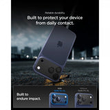 Spigen iPhone 17 Pro Kameraskydd Glas.tR EZ Fit Optik Pro XL Svart