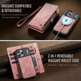 CaseMe iPhone 17 Pro Max Fodral 008 Series Löstagbart Skal Rosa