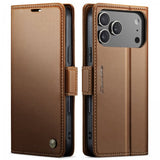CaseMe iPhone 17 Pro Max Fodral 023 Series Brun