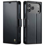 CaseMe iPhone 17 Pro Max Fodral 023 Series Svart