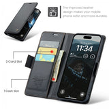 CaseMe iPhone 17 Pro Max Fodral 023 Series Svart