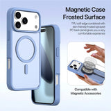 Dux Ducis iPhone 17 Pro Max Fodral 2-i-1 Lawa Series MagSafe Blå