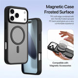 Dux Ducis iPhone 17 Pro Max Fodral 2-i-1 Lawa Series MagSafe Svart