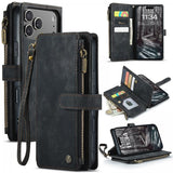 CaseMe iPhone 17 Pro Max Fodral C30 Series Svart