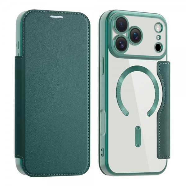 iPhone 17 Pro Max Fodral MagSafe Grön