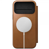 Nomad iPhone 17 Pro Max Fodral Modern Leather Folio English Tan