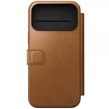 Nomad iPhone 17 Pro Max Fodral Modern Leather Folio English Tan