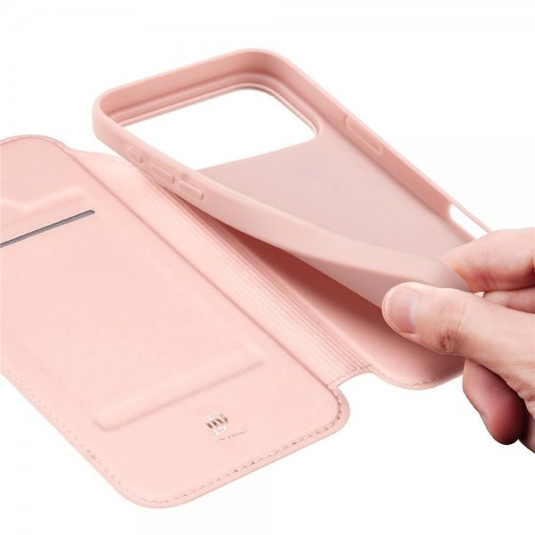 Dux Ducis iPhone 17 Pro Max Fodral Skin Pro Series Rosa