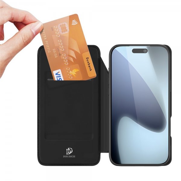 Dux Ducis iPhone 17 Pro Max Fodral Skin Pro Series Svart