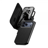 CARE by PanzerGlass iPhone 17 Pro Max Fodral Tango Two-in-One Wallet MagSafe Svart