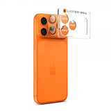 Spigen iPhone 17 Pro Max Kameraskydd Glas.tR EZ Fit Optik Pro XL Orange