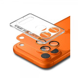 Spigen iPhone 17 Pro Max Kameraskydd Glas.tR EZ Fit Optik Pro XL Orange