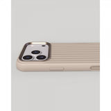 Nudient iPhone 17 Pro Max Skal Bold Case MagSafe Linen Beige