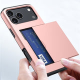 iPhone 17 Pro Max Skal Card Slide Svart