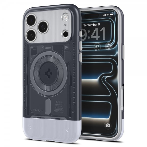 Spigen iPhone 17 Pro Max Skal Classic C1 MagFit Graphite