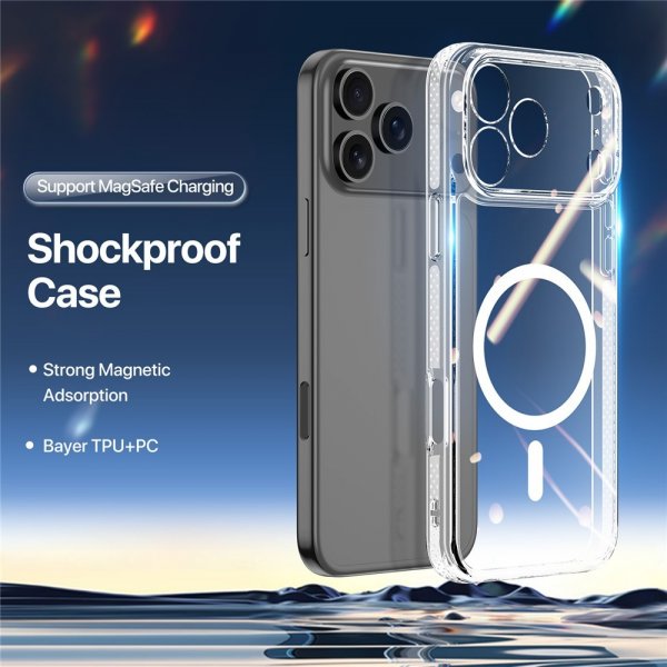 Dux Ducis iPhone 17 Pro Max Skal Clin Series MagSafe Transparent