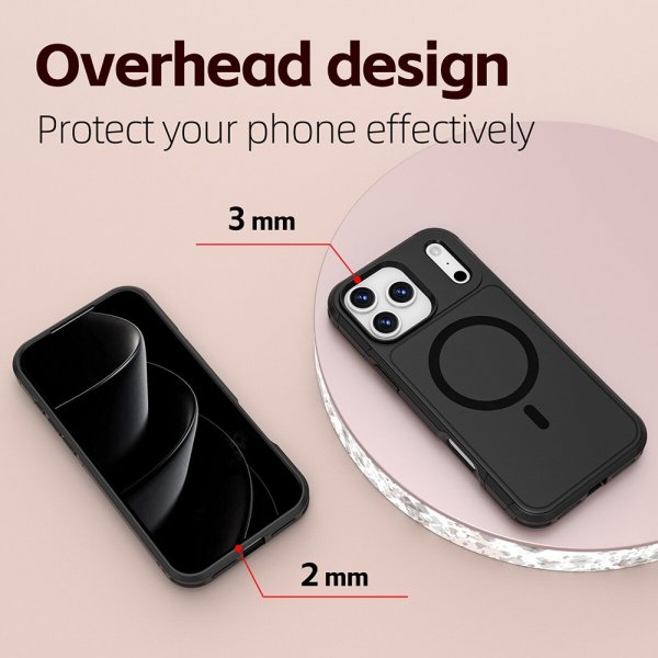 4smarts iPhone 17 Pro Max Skal Defend Case Ultimag Svart