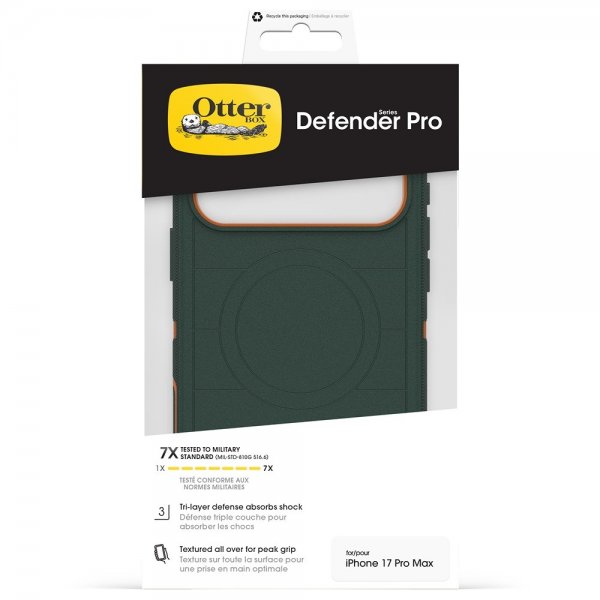 Otterbox iPhone 17 Pro Max Skal Defender Pro MagSafe Green Intrigue
