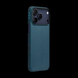 Pitaka iPhone 17 Pro Max Skal Edge Black/Blue Twill