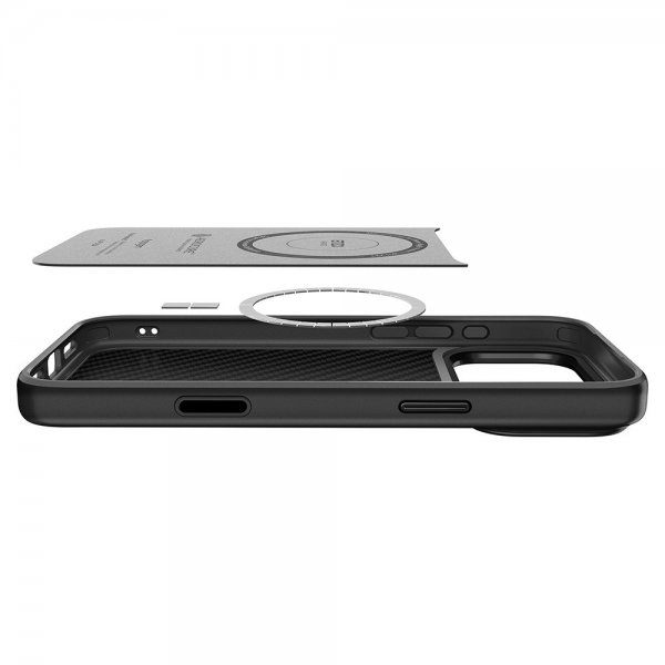 Spigen iPhone 17 Pro Max Skal Enzo Aramid T MagFit Svart