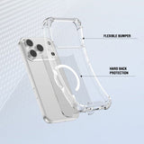 4smarts iPhone 17 Pro Max Skal Ibiza MagSafe Transparent