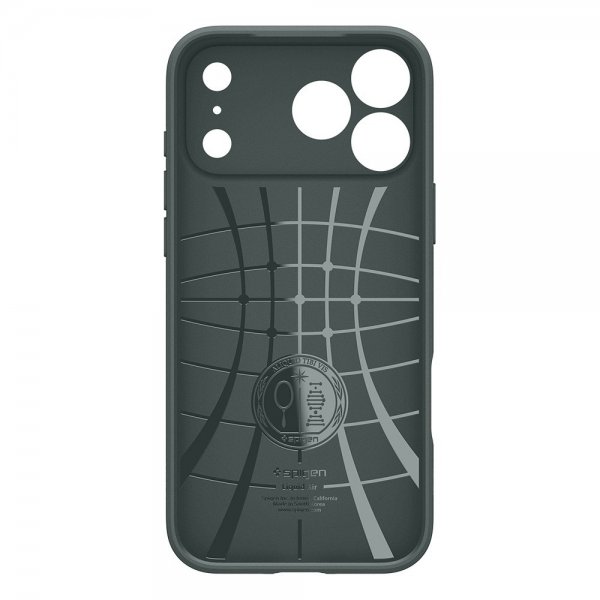 Spigen iPhone 17 Pro Max Skal Liquid Air Abyss Green