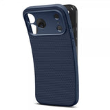 Spigen iPhone 17 Pro Max Skal Liquid Air Navy Blue